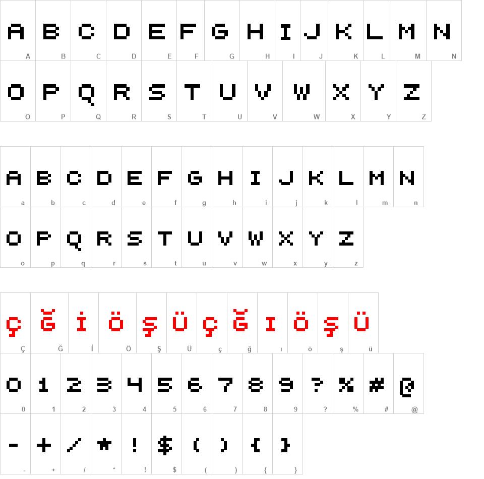 Five By Five font