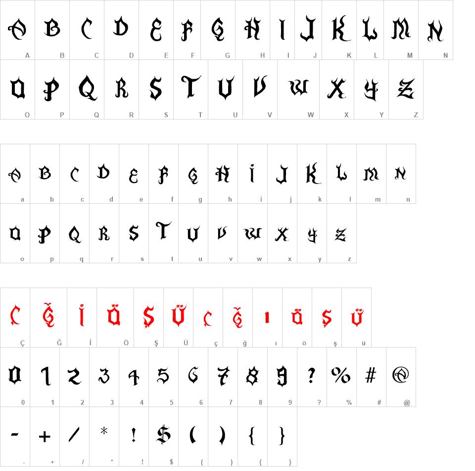 Flama Espina font