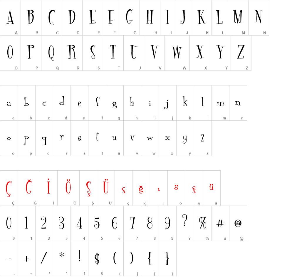 Fontdinerdotcom font