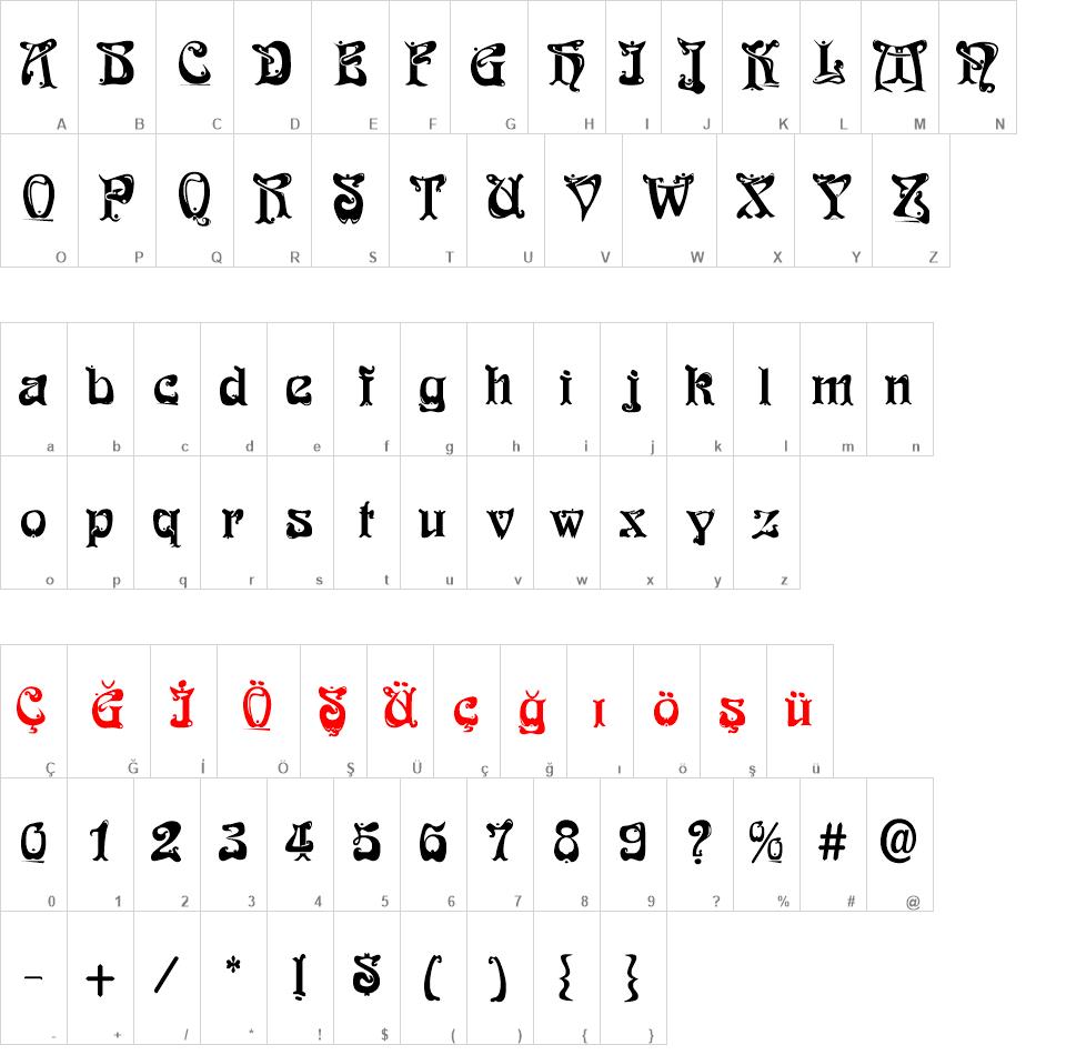 Funk font