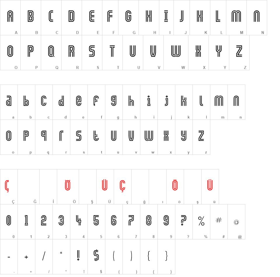 galledis font