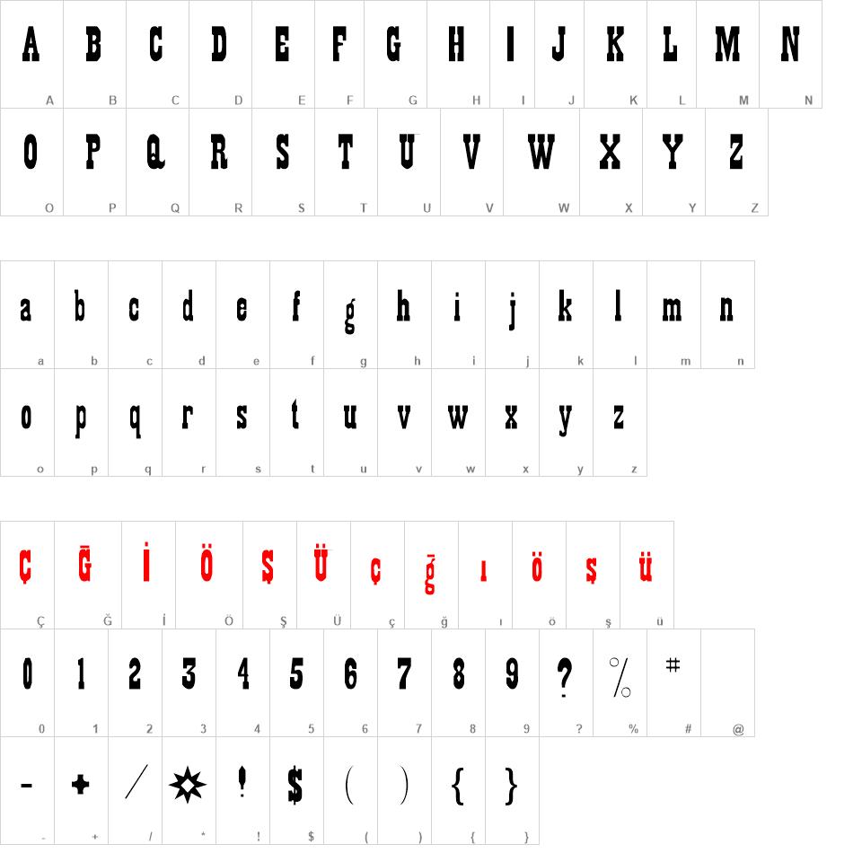 Gambler font