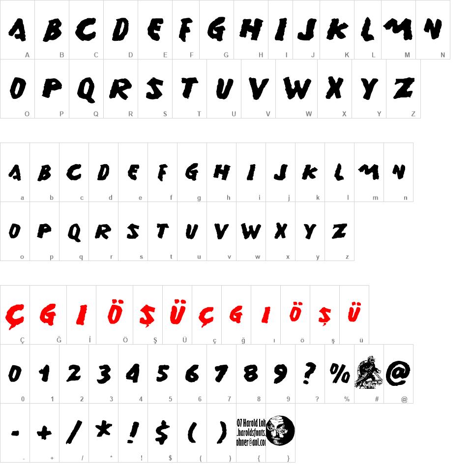 Gamera font