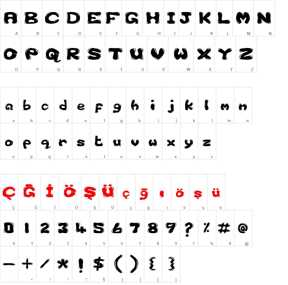 Bubble 1 font