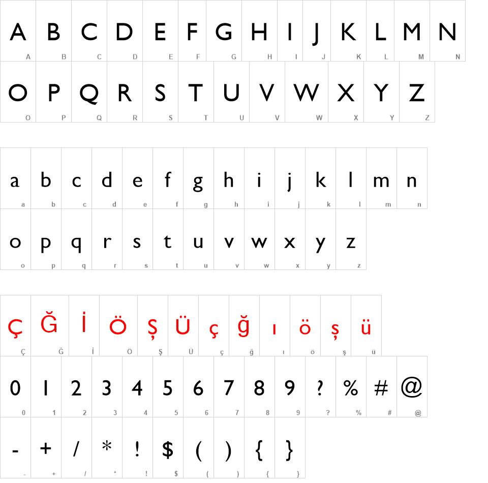 Gill Sans MT font