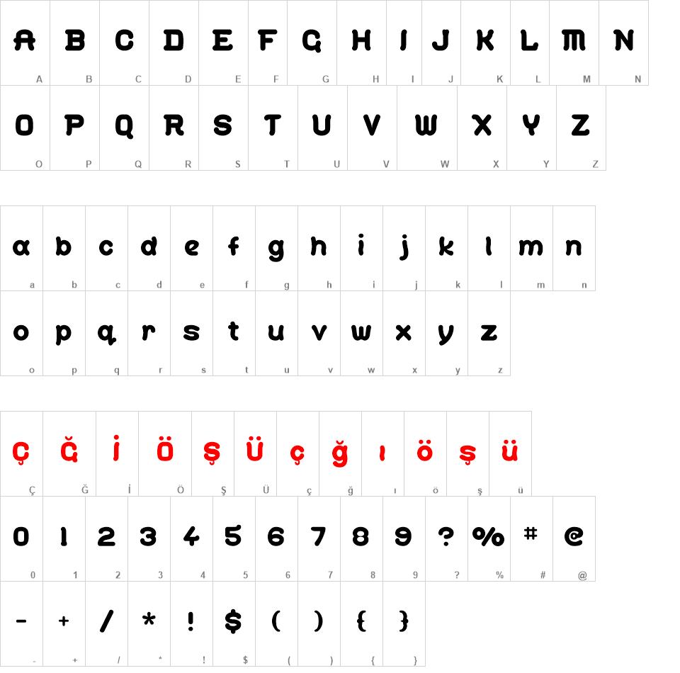 Gohan font