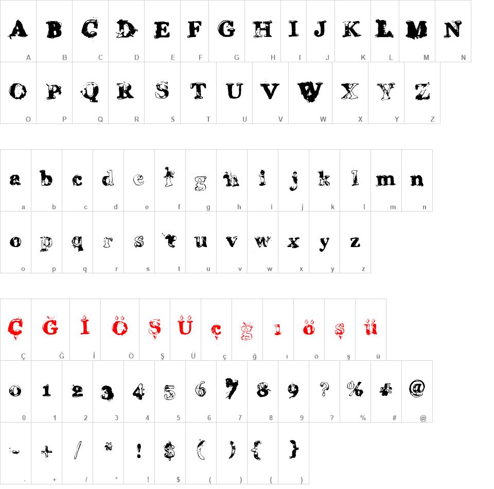 Grease Monkey font