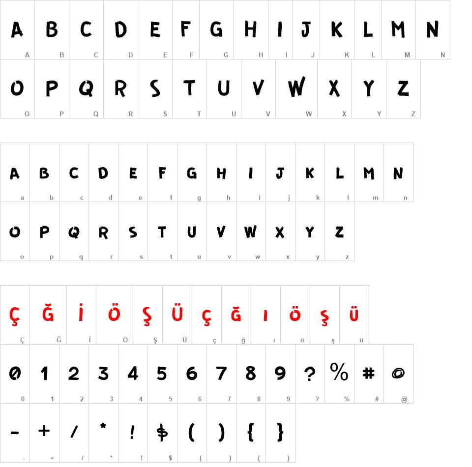 Guerrilla  font