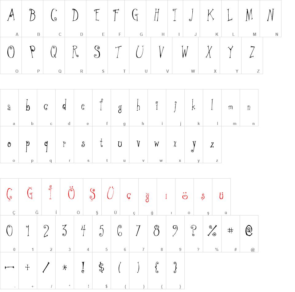 Greywolf Quirk font