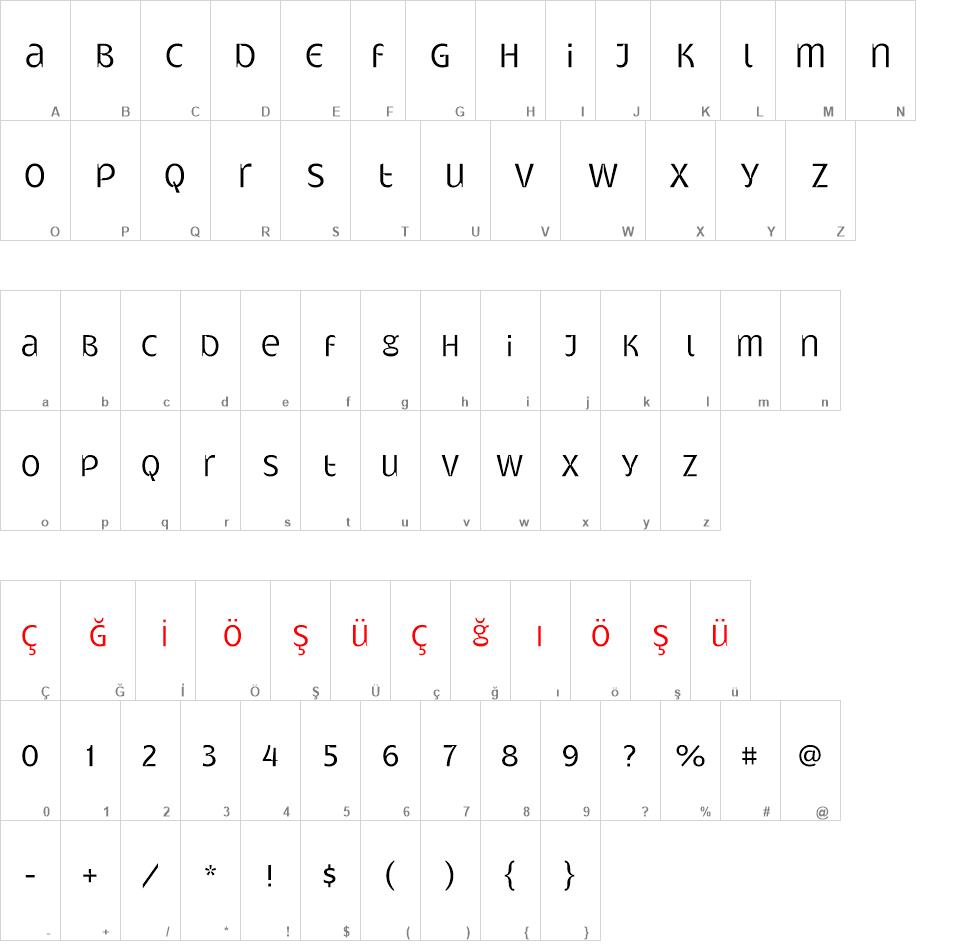 Gatometrix  font