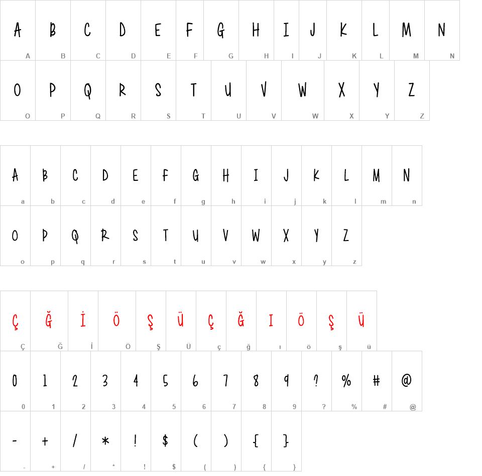 Generally Speaking font