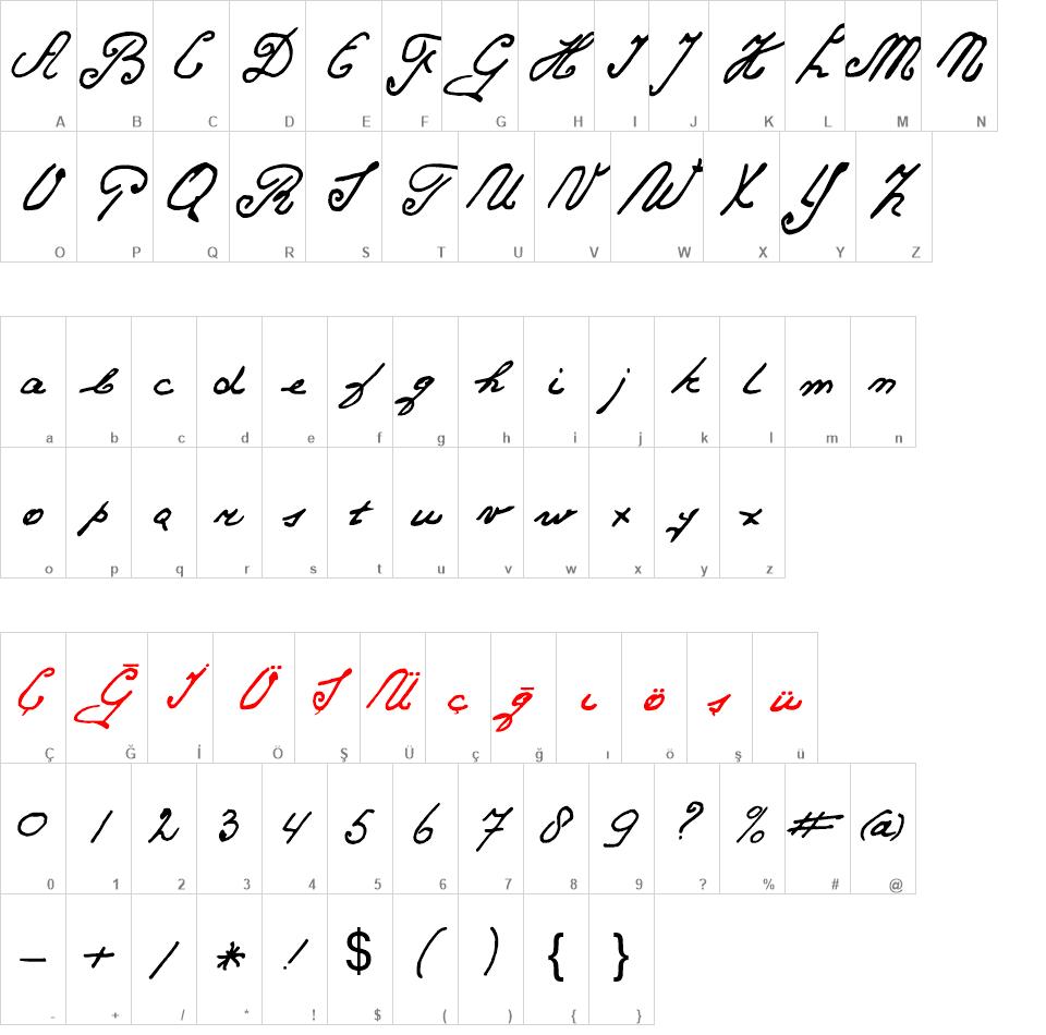 GerardsGold font