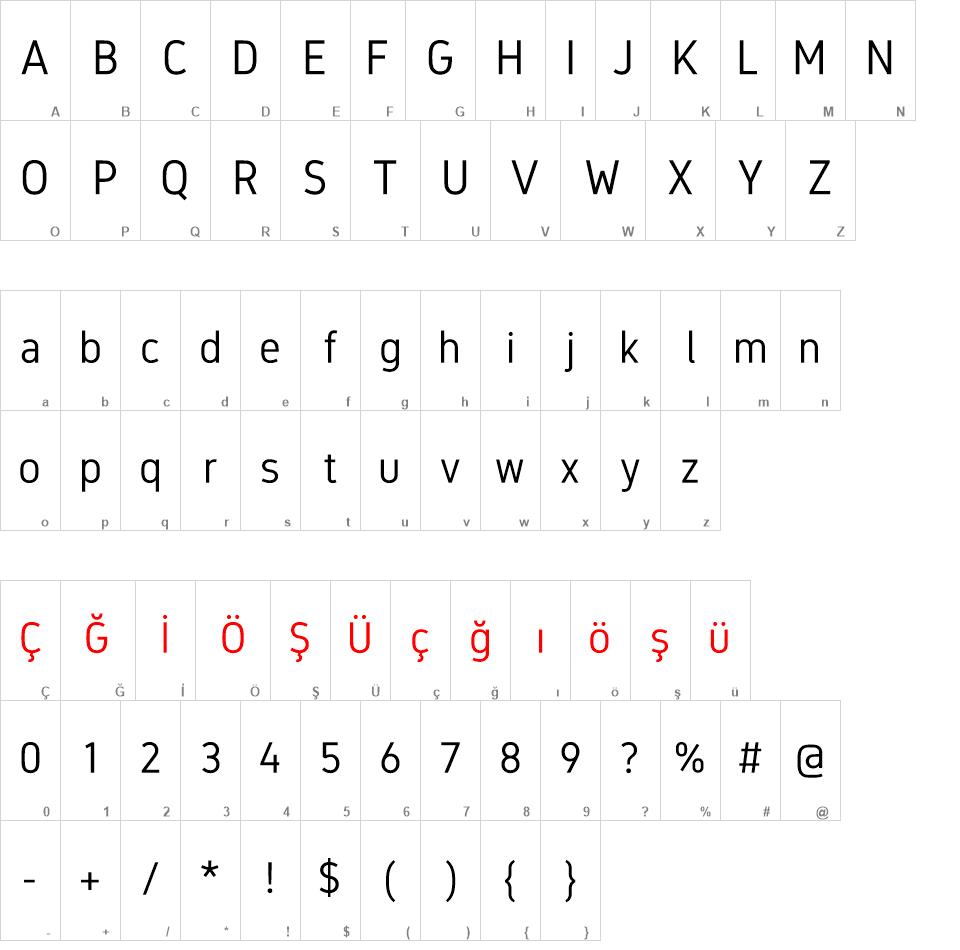 Gidole font