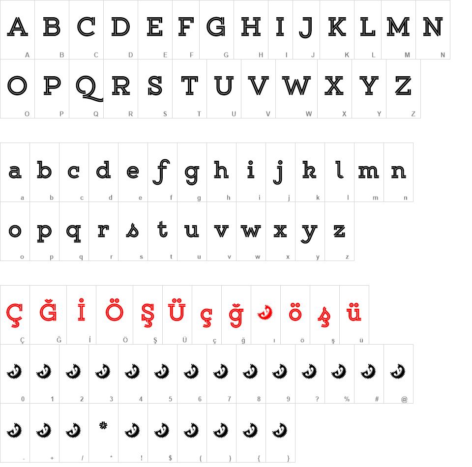 Gist Upright font