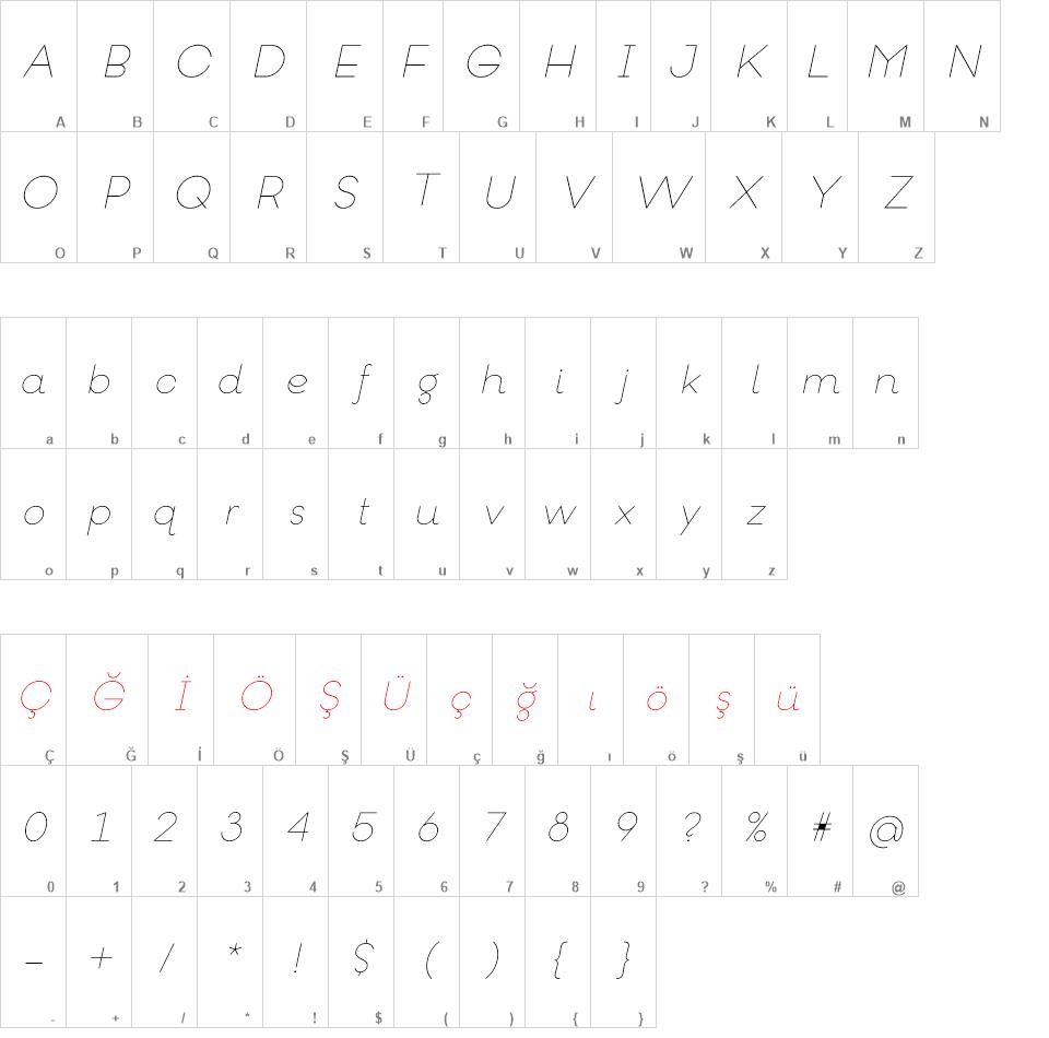 Goeslim font