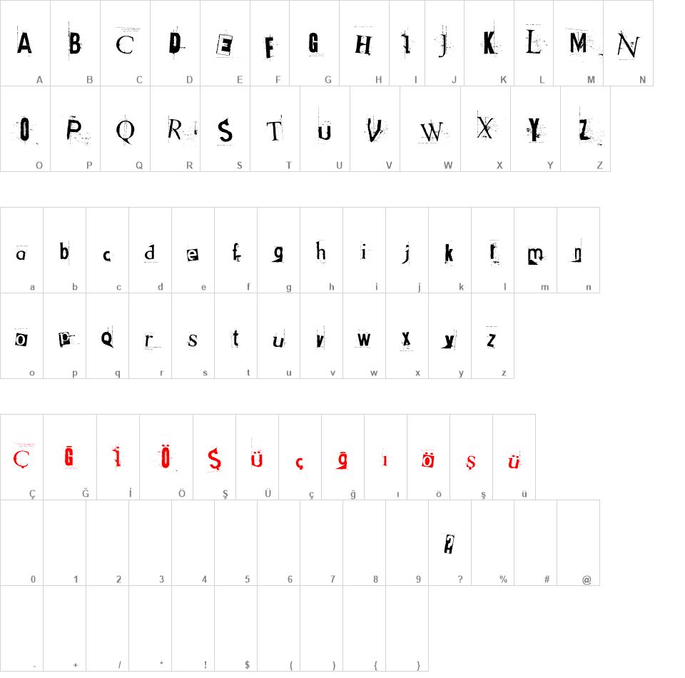 GOT HEROİN font