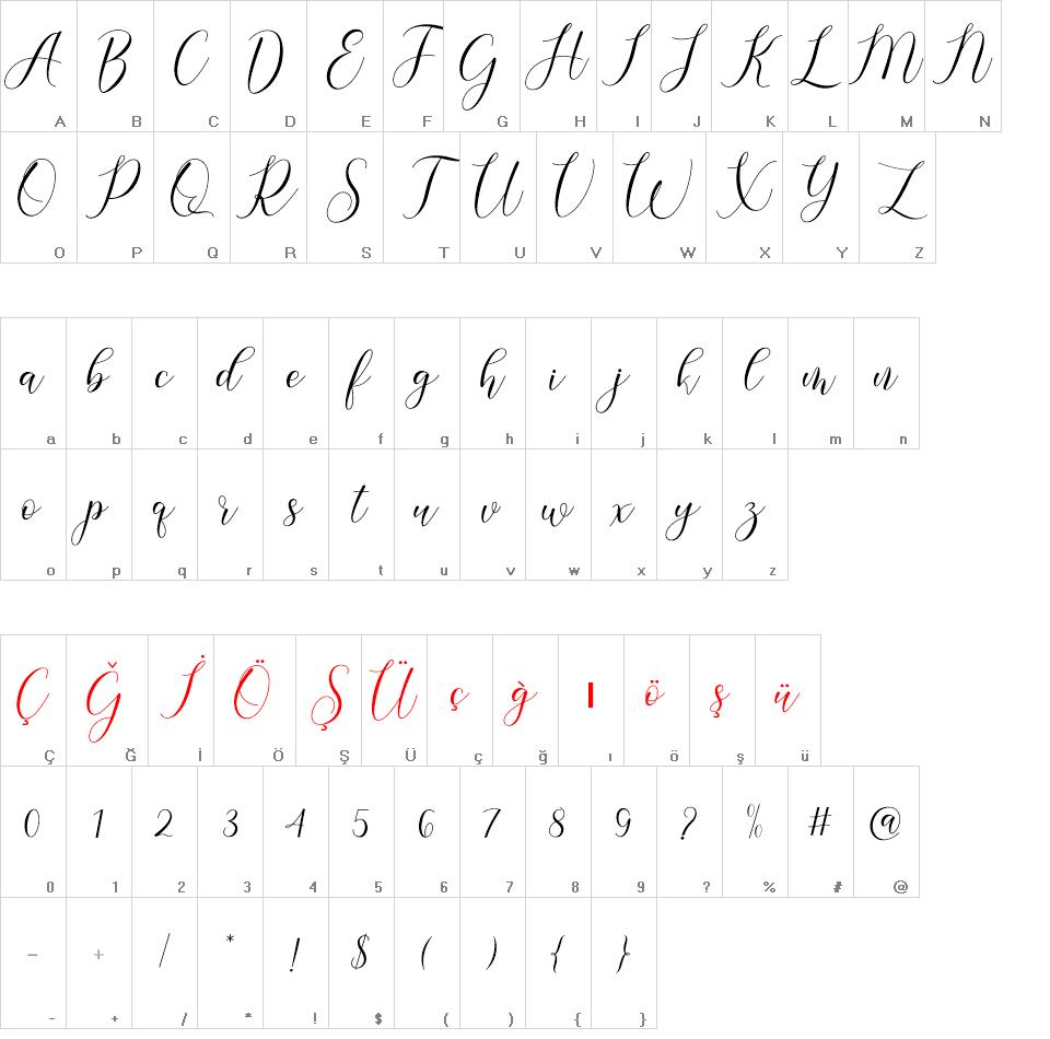 Gresya font