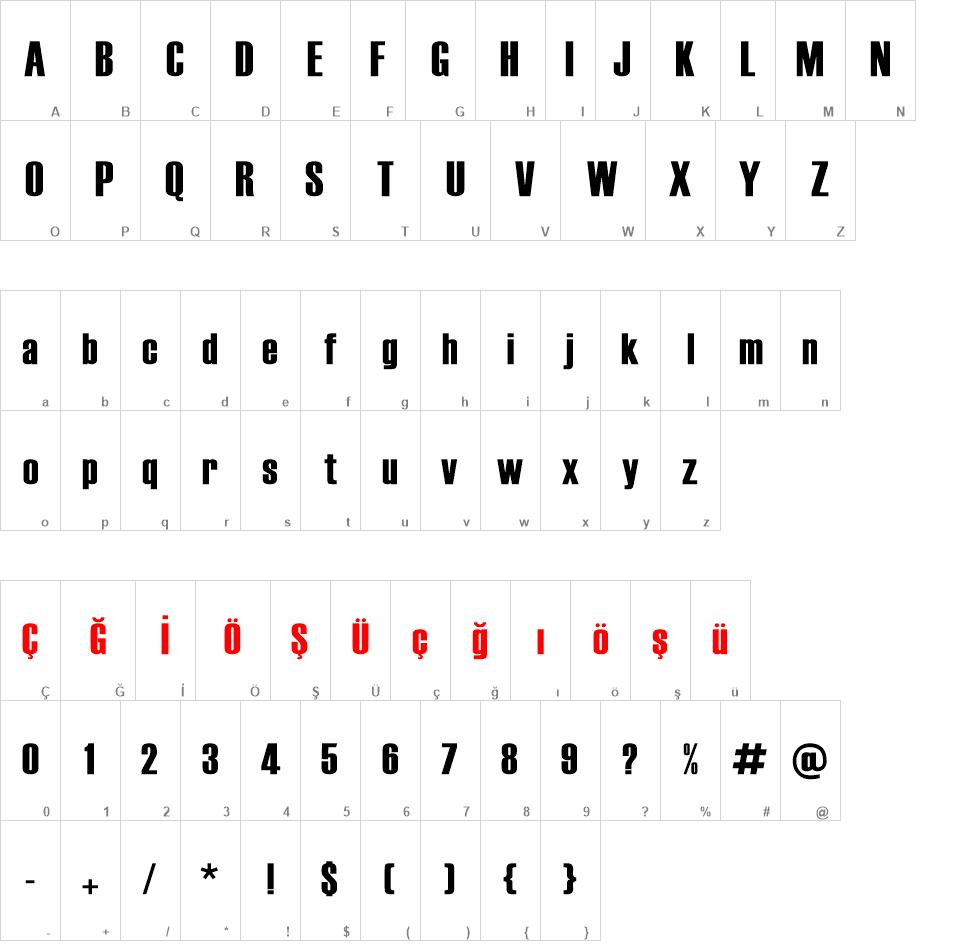 Haettenschweiler font