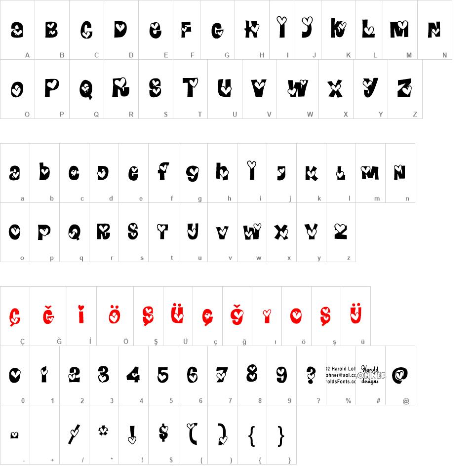 Heartland Regular font