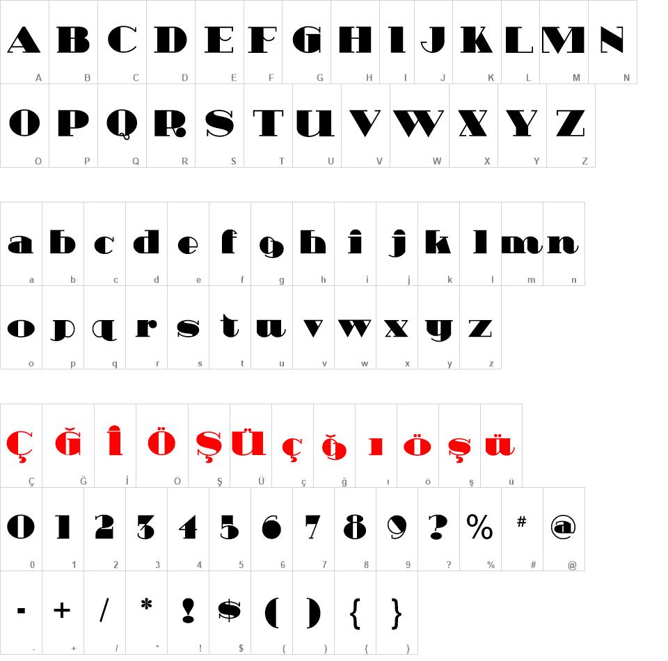 HeavyTripp font