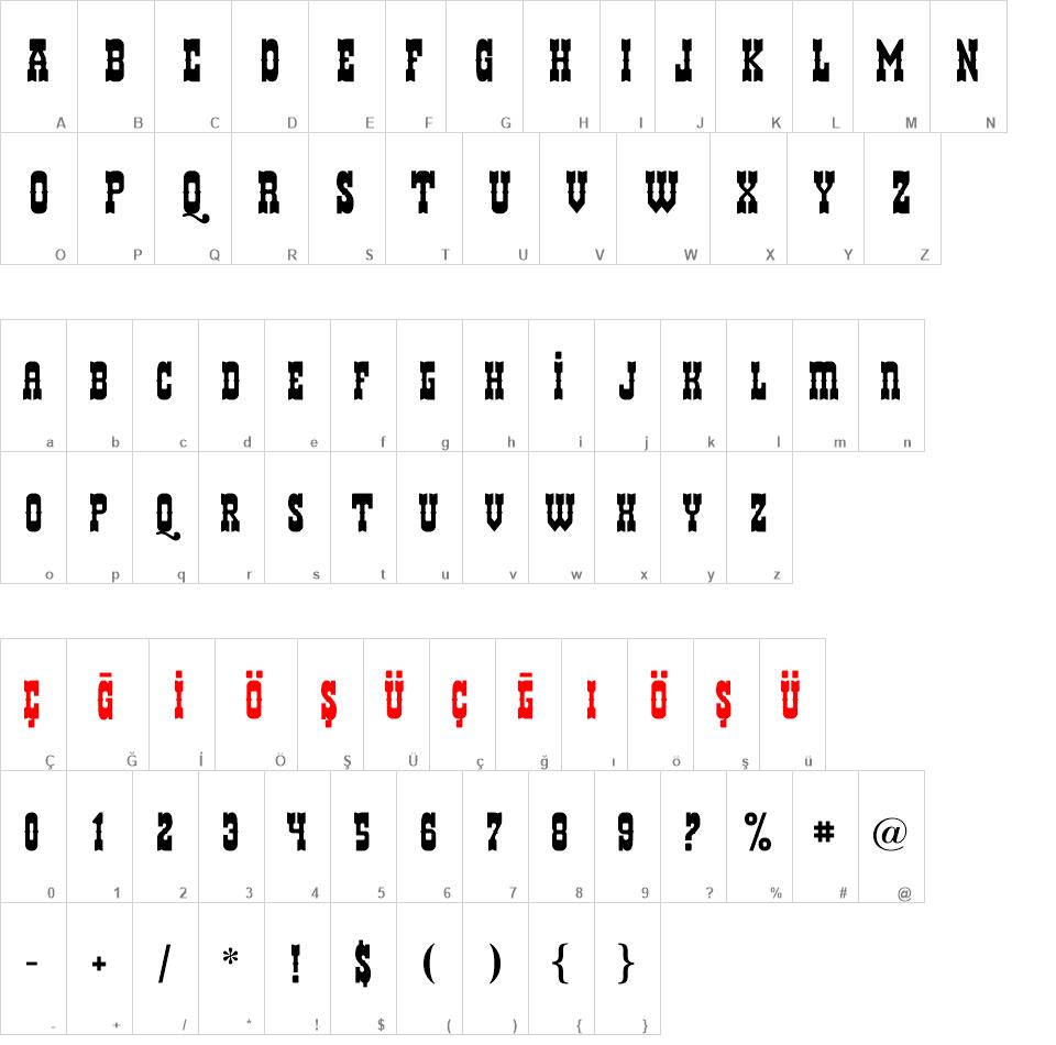 Helldorado font