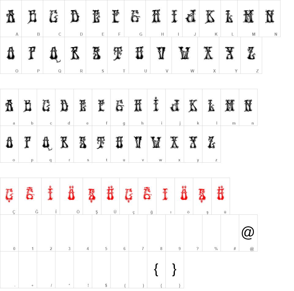 Hendrix Demo font