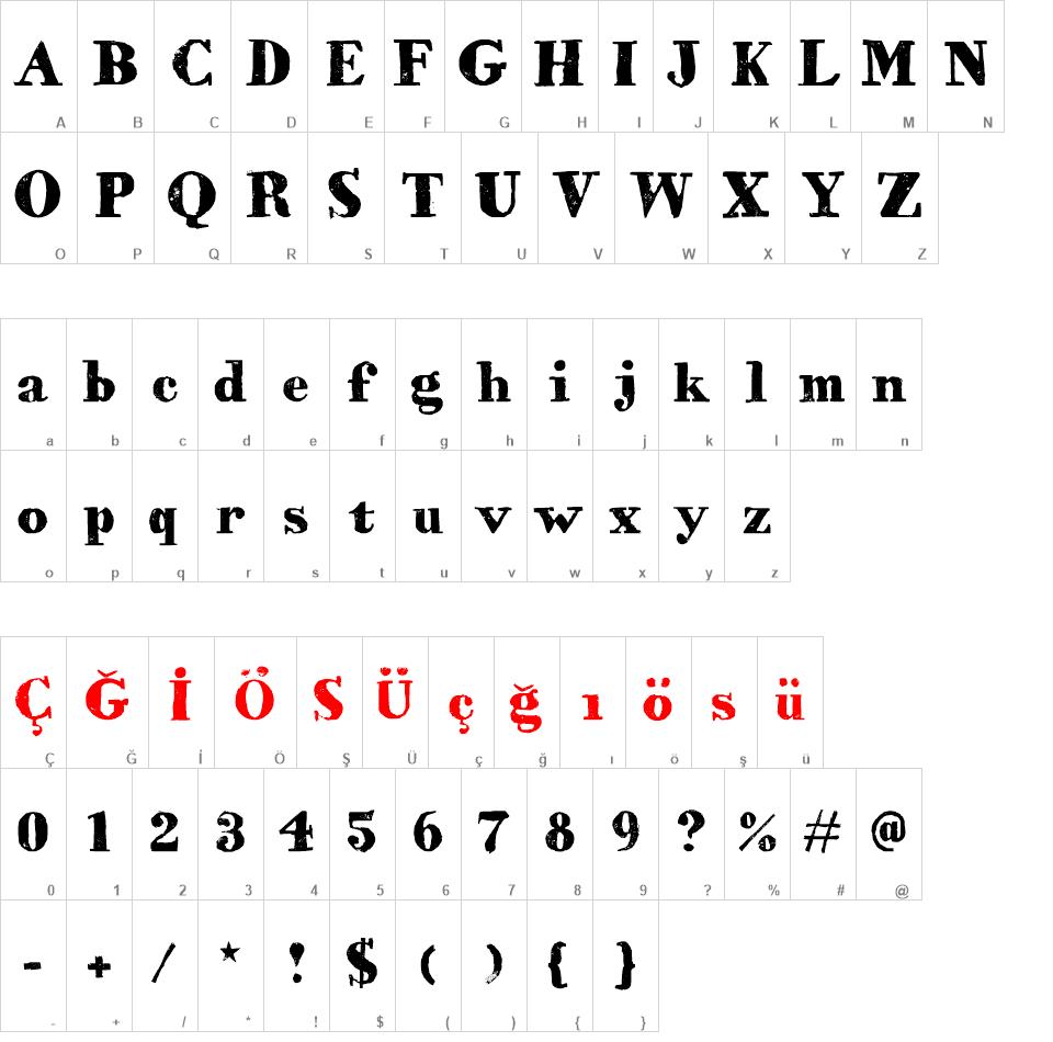 HVD Bodedo font