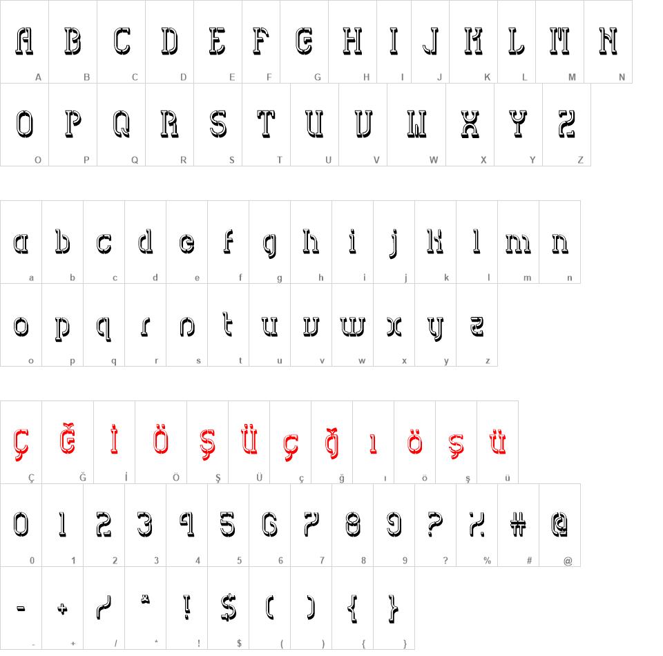 HVD Spencils font