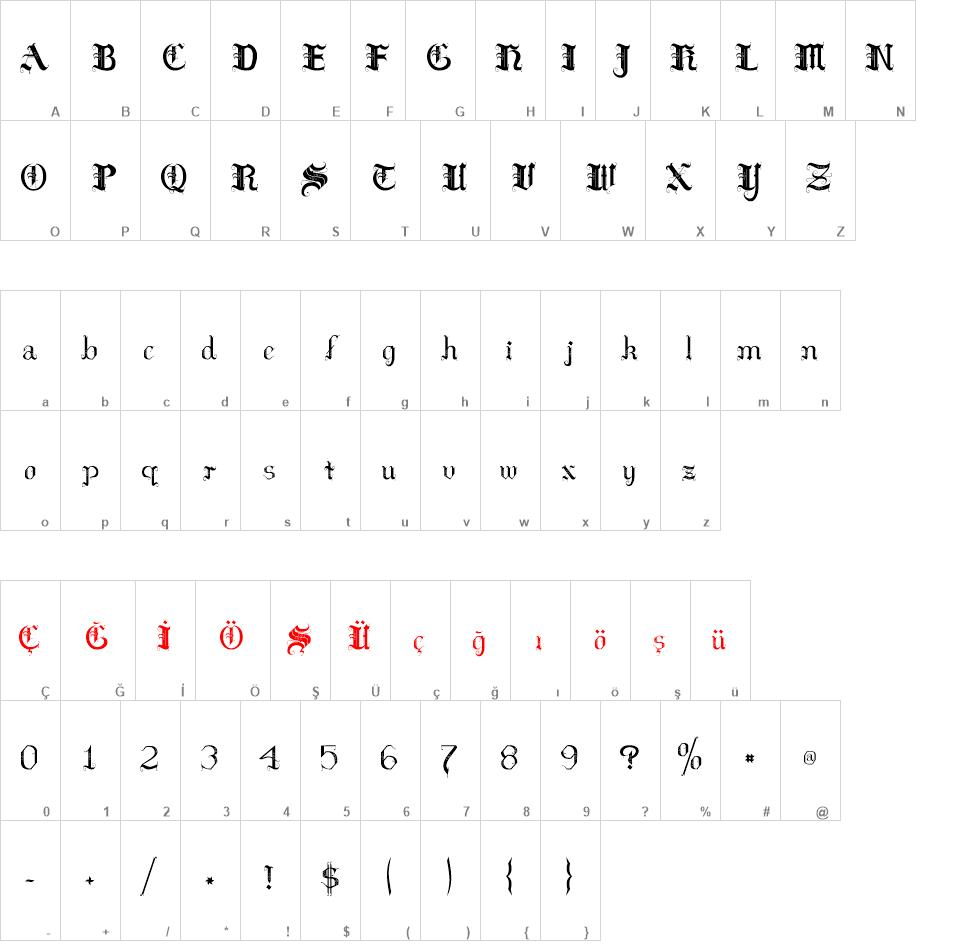 Hilda Sonnenschein font