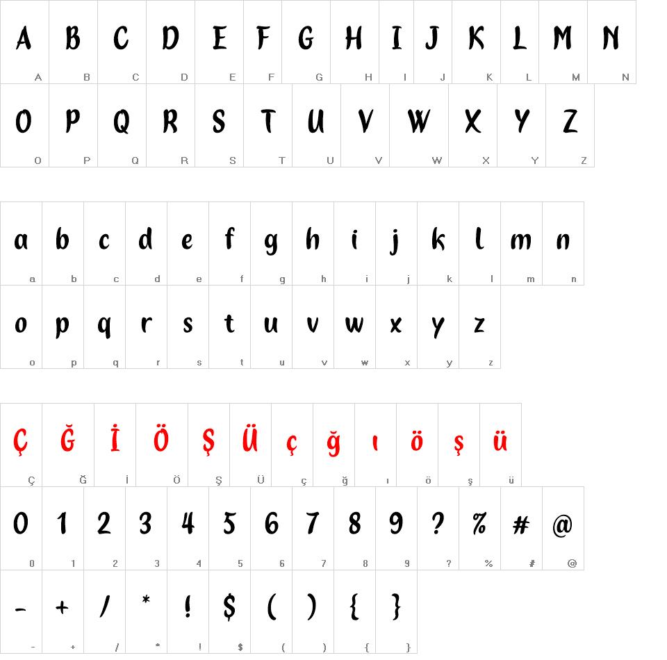 Hopia font
