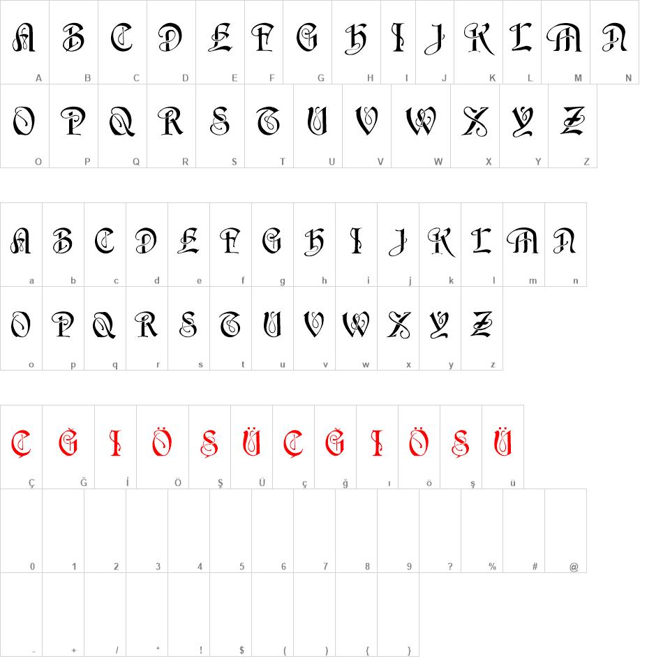 Horst font