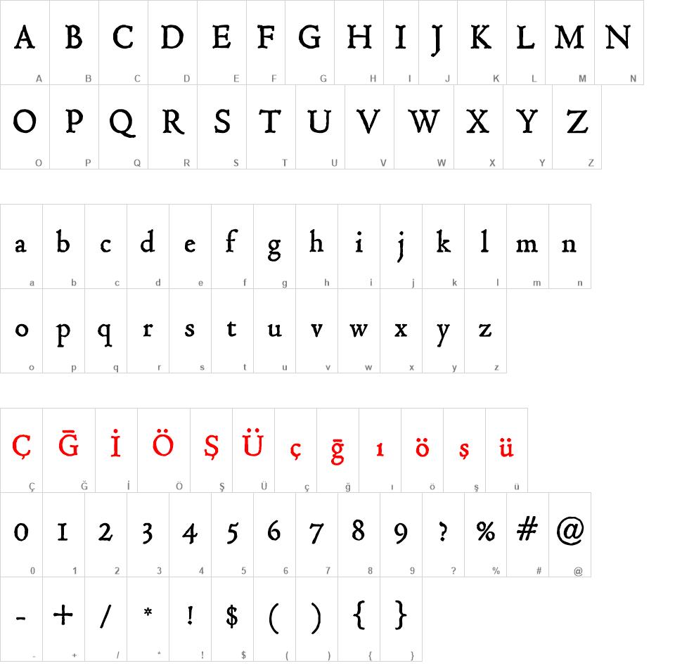 Hultog font