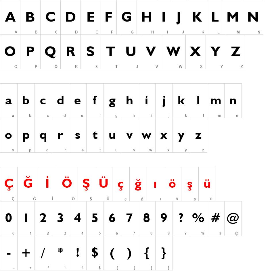 Humanst521 BT font