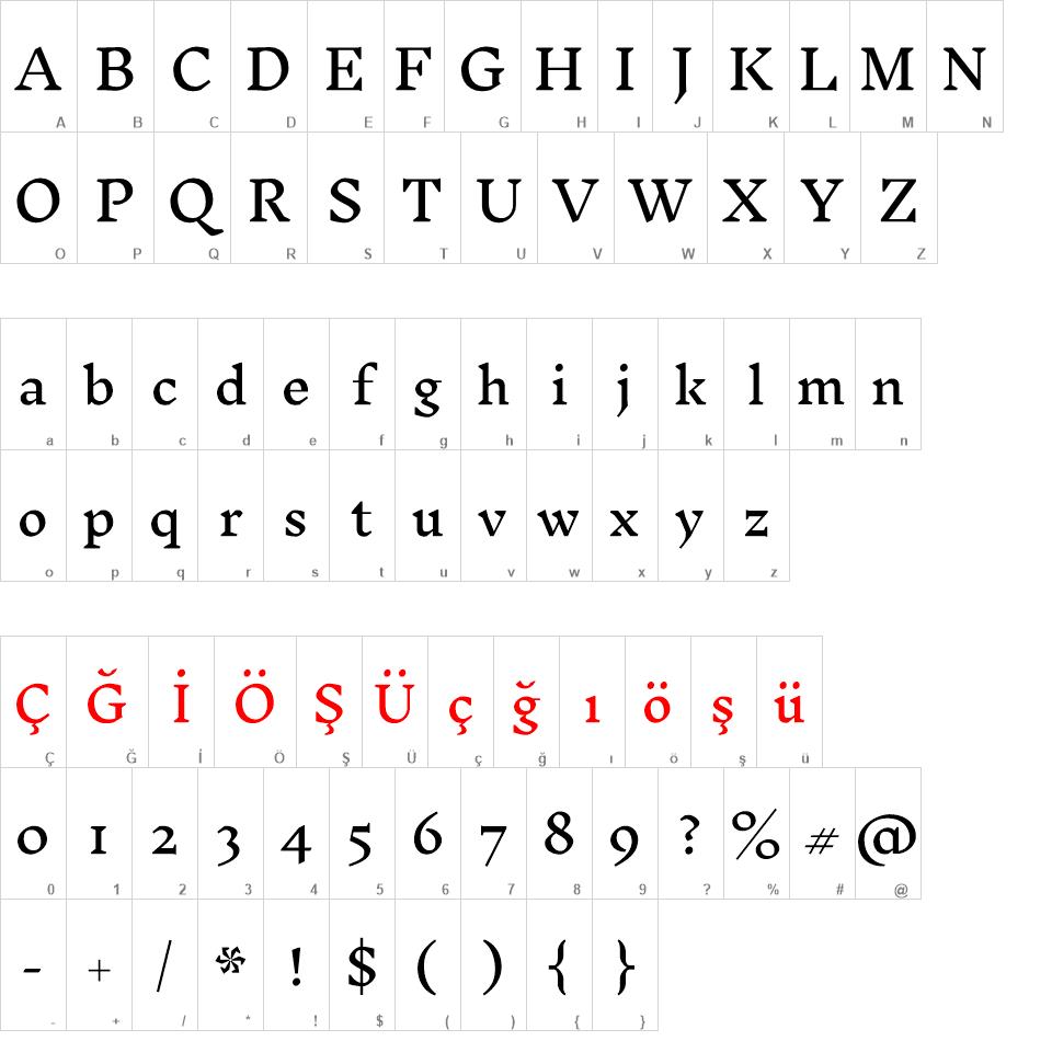 Inknut Antiqua font