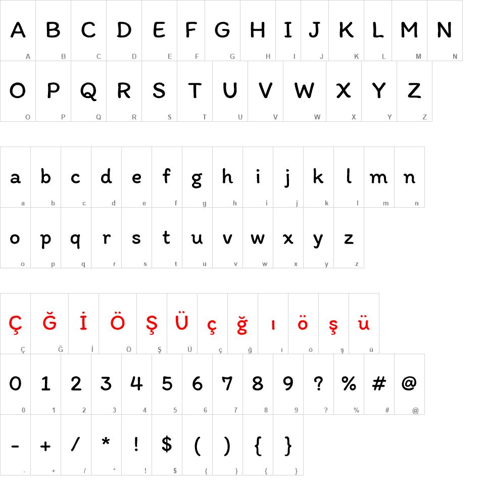 Itim font