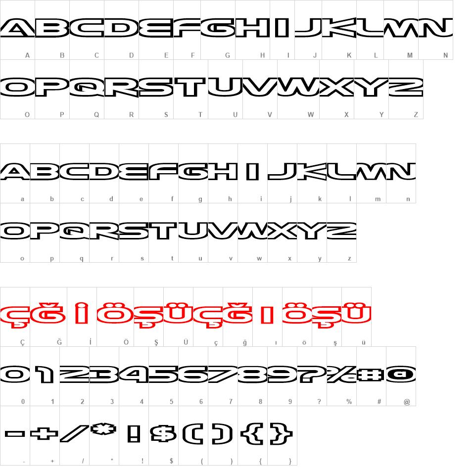 Joy Circuit font
