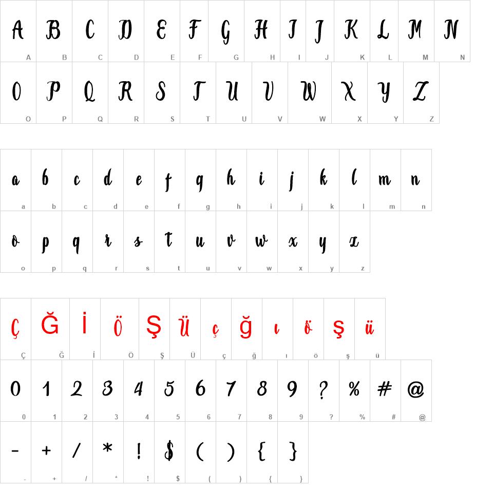 Jammes  font