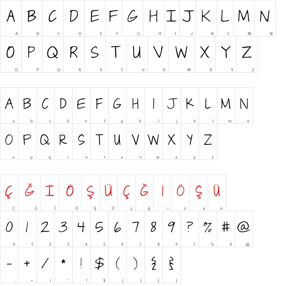 Janda Capslock Font font