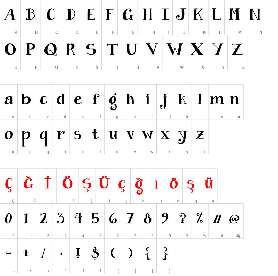 Janda Curlygirl font