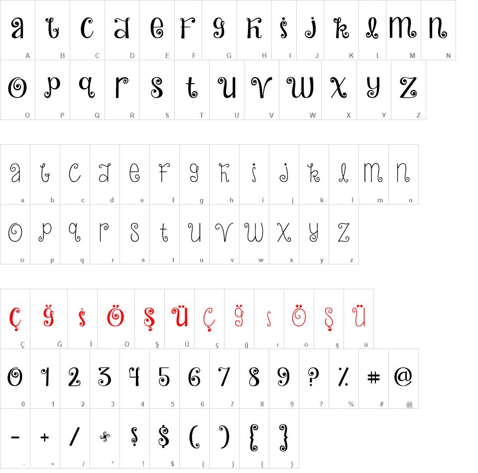 Janda Hide And Seek Font font