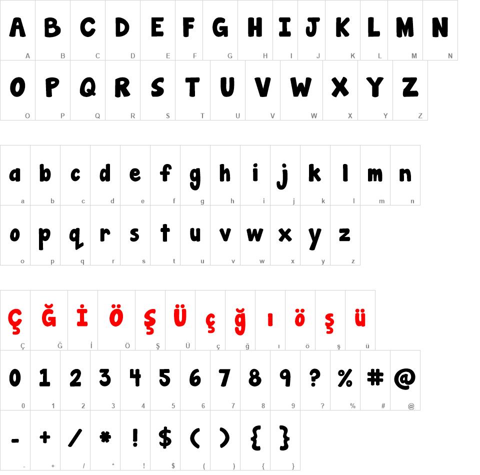 JandaManateeSolid font