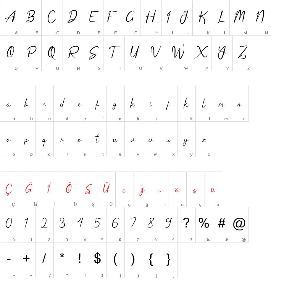 Janythri font