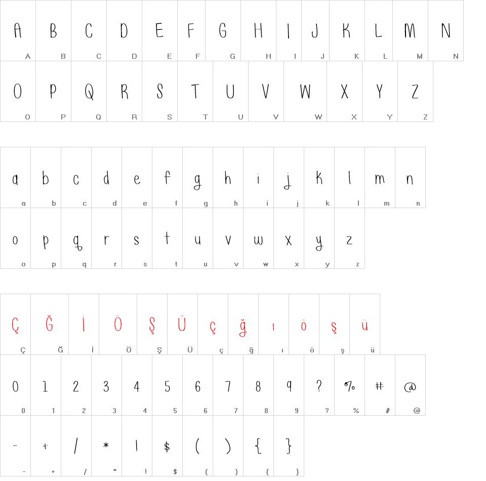  Just Alice font