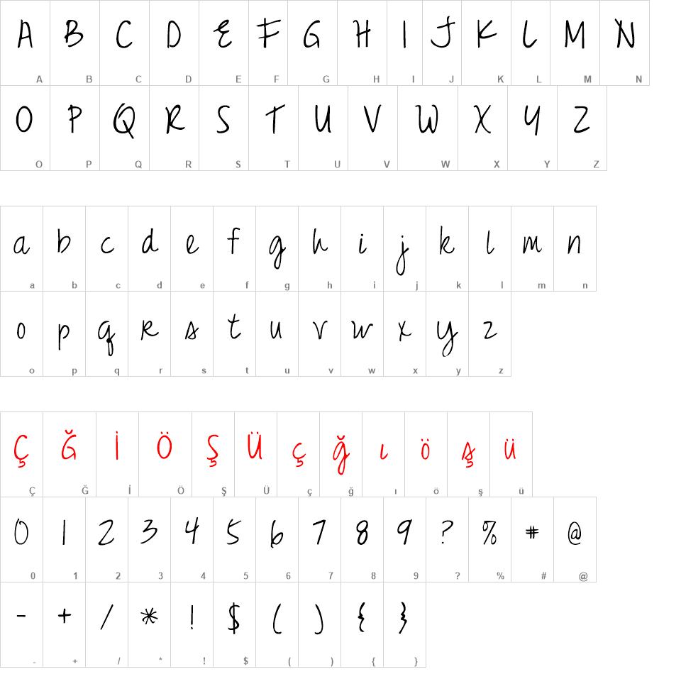 Just Realize Font font
