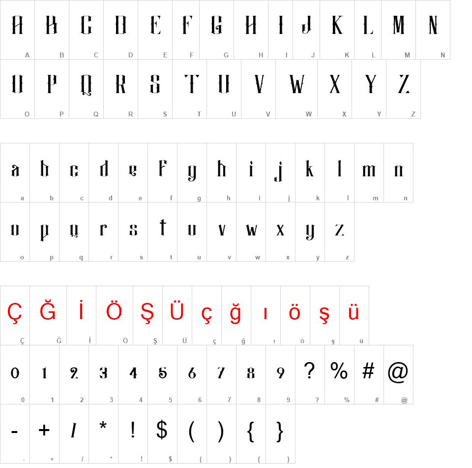 Justify font