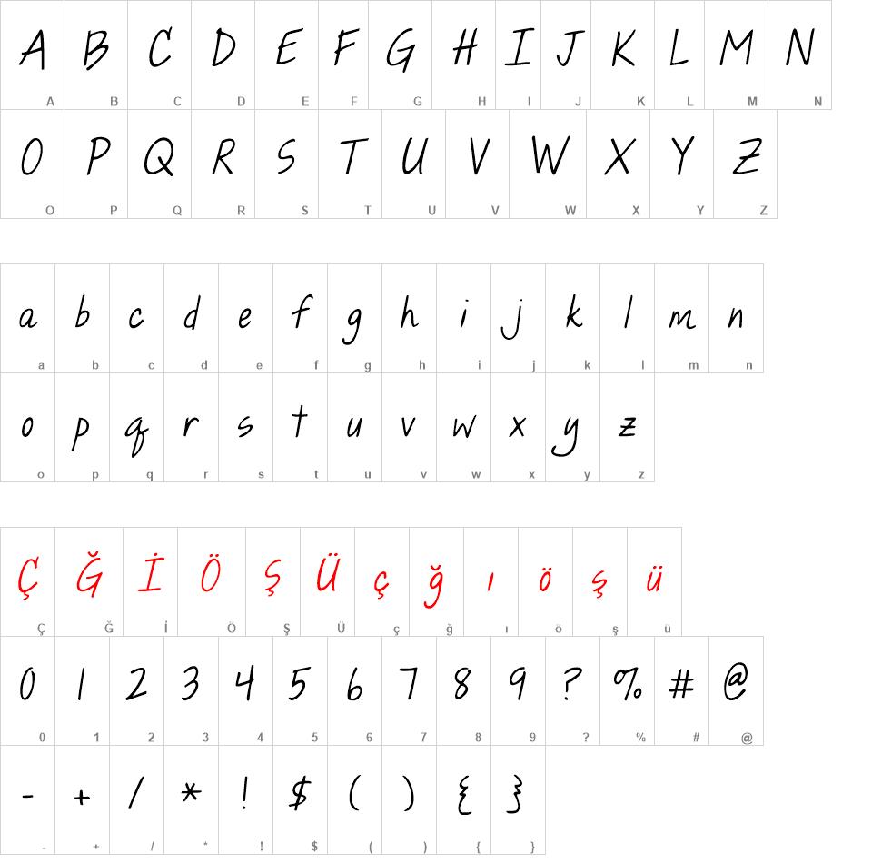 KG Hope For A Cure font