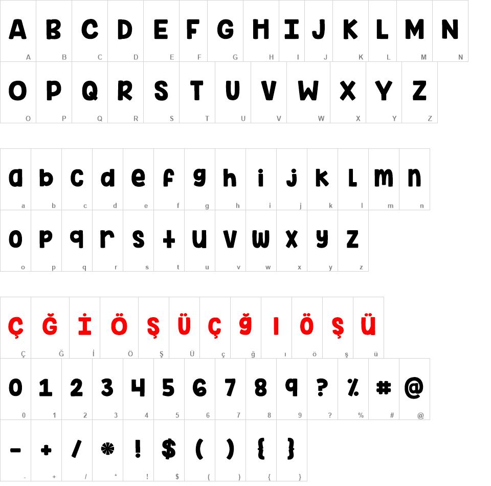 KG Inimitable Original font