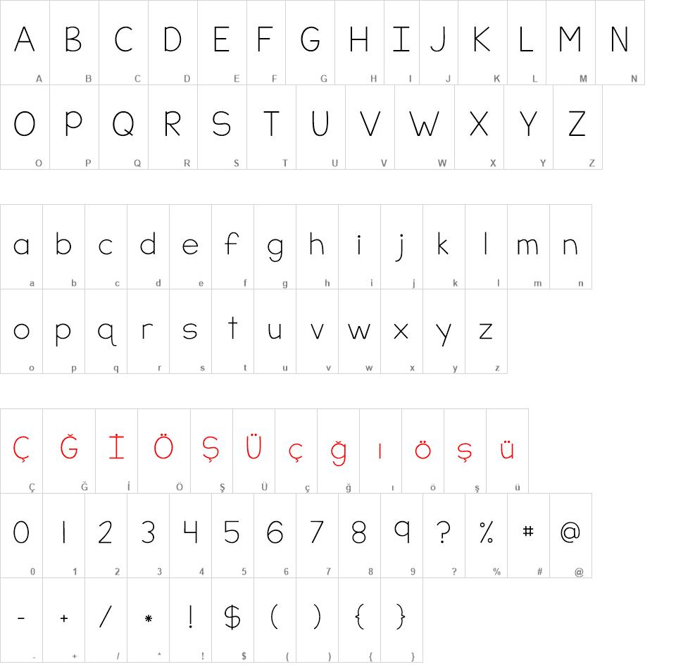 KG Part of Me Font font