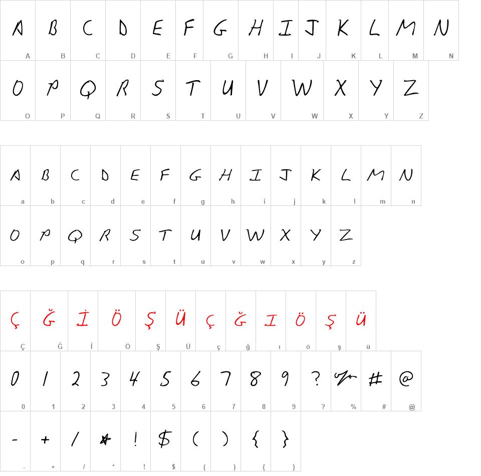 KG Sunny Afternoon Font font