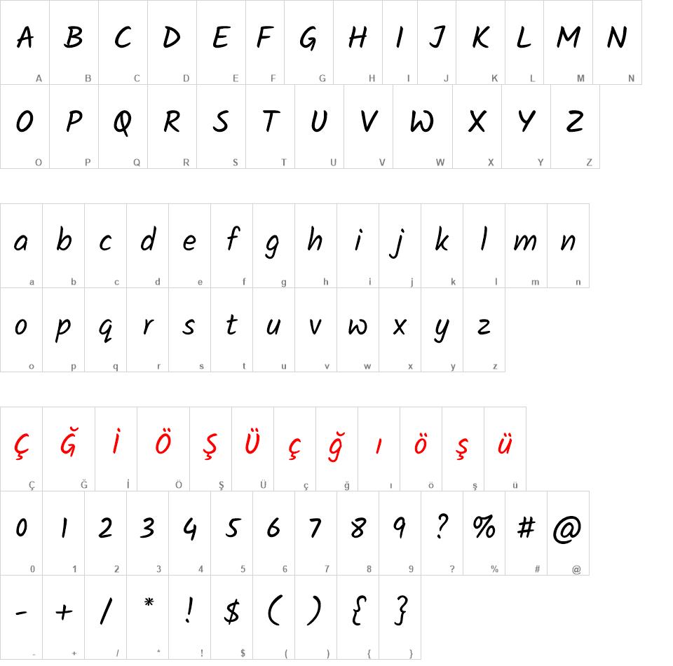 Kalam Font Family font